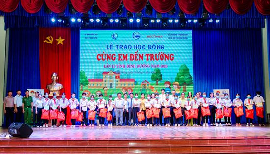 Chương trình “CÙNG EM ĐẾN TRƯỜNG” lần 2, tỉnh Bình Dương năm 2020