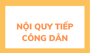 Nội quy Tiếp công dân  của Quỹ Bảo trợ trẻ em tỉnh Bình Dương