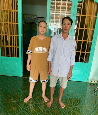 Chương trình “Ươm mầm khát vọng” Số 203: Vận động hỗ trợ chi phí điều trị bệnh U Lympho không Hodgkin (ung thư hạch bạch huyết) cho em Nguyễn Đăng Đô, sinh năm 2011, hiện cư trú tại KP Xà Mách, thị trấn Lai Uyên, H. Bàu Bàng.